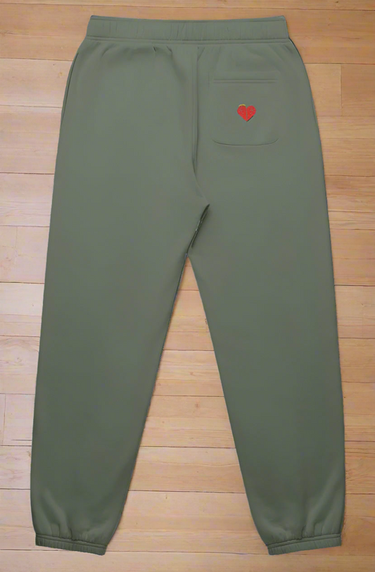VBABY Calm Fit Track Pants 'CYPRESS GREEN'